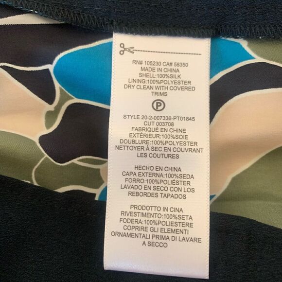 Equipment suzette drawstring floral print 100% silk pant💥size M, L, XL, NWT - Picture 9 of 13